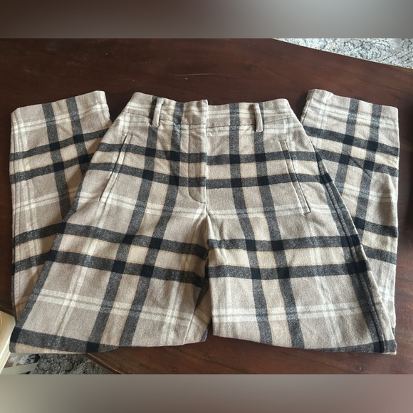 Aritzia WILFRED Plaid Pants ~ size 0 - Picture 4 of 11